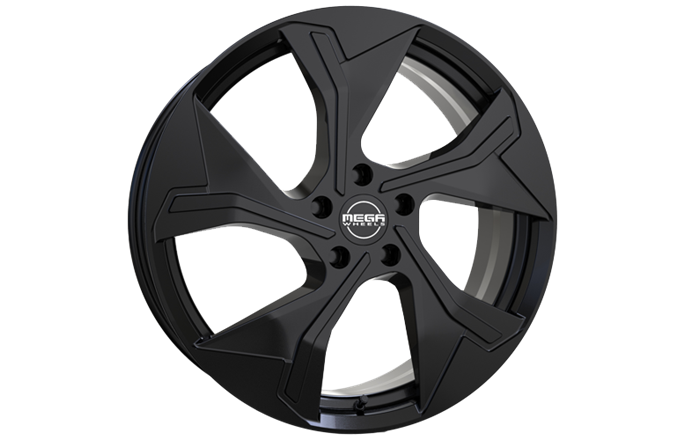 Mega Wheels Triton Black