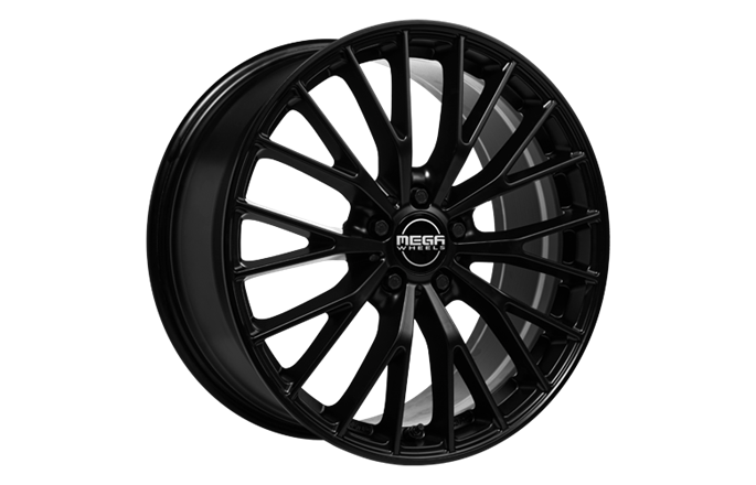 Mega Wheels Castor FF Mat black
