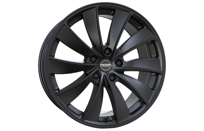 Mega Wheels Pyxis FF Mat black