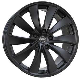 Mega Wheels Pyxis FF Matte Black