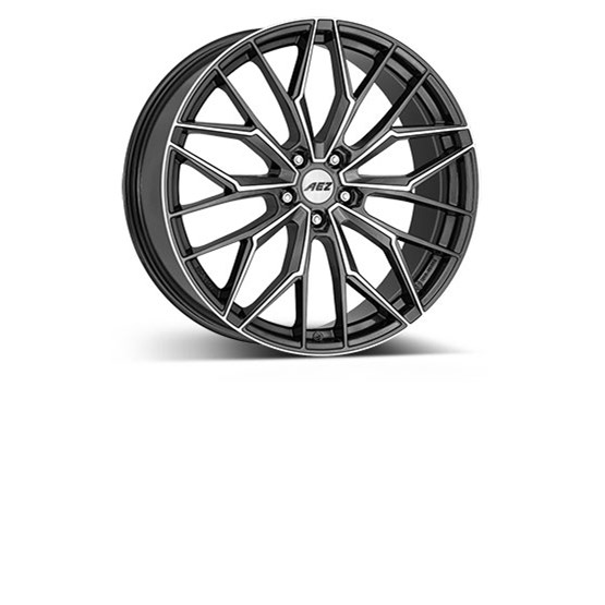 AEZ Porto Dark Gunmetal/polished 9X21 5/112 ET40 CB70,1