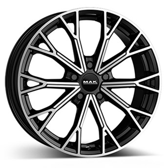 MAK Asphalt blk/pol Black/polished