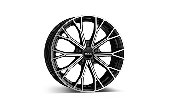 MAK Asphalt blk/pol Black/polished