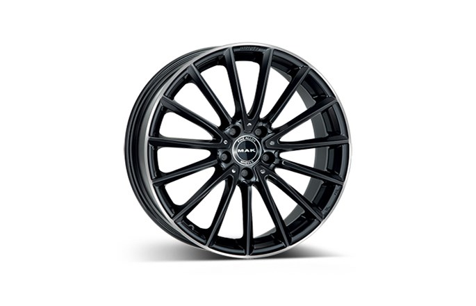 MAK Komet Black/polished lip