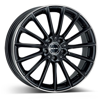 MAK Komet Black/polished lip