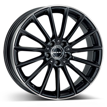 MAK Komet Black/polished lip