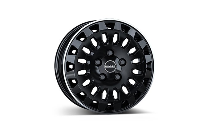 MAK Overland Dark Black / Polished Lip