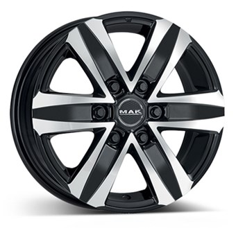 MAK Stone6 Black/polished