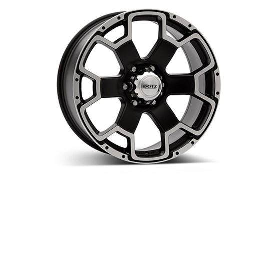 Dotz Desert Black matt/polished 9X20 6/139,7 ET25 CB106,1