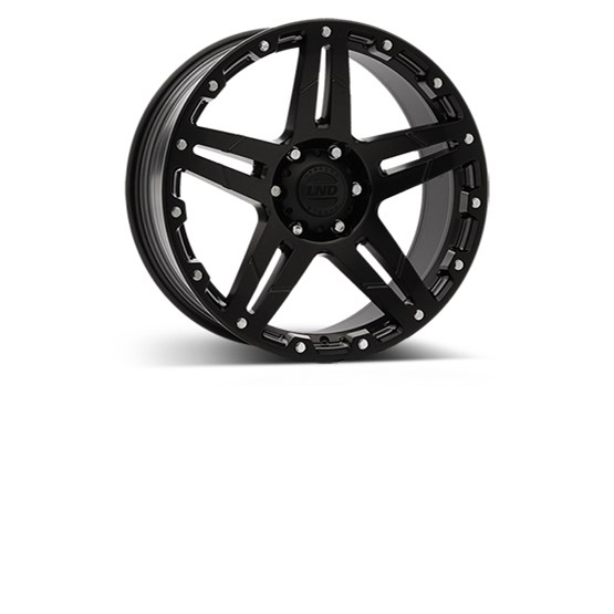 LND R13 forged Matt black 9,5X22 6/139,7 ET15 CB78,1