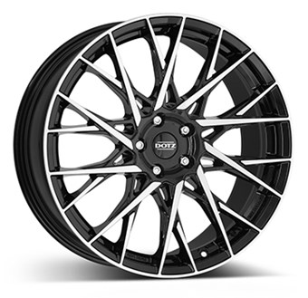 Dotz Fuji Dark Black/polished