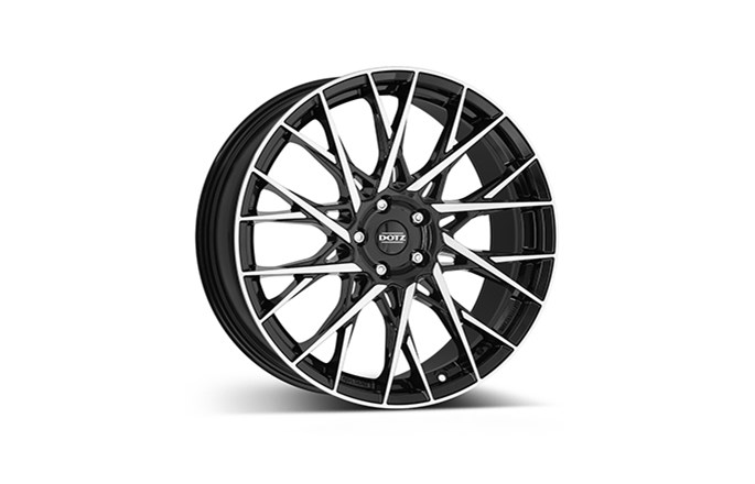 Dotz Fuji Dark Black/polished