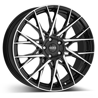 Dotz Fuji Dark Black/polished