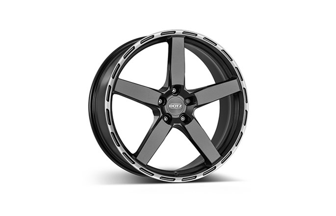 Dotz MarinaBay Dark Gunmetal / Polished Lip