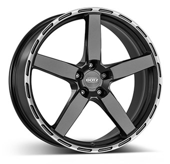 Dotz MarinaBay Dark Gunmetal / Polished Lip