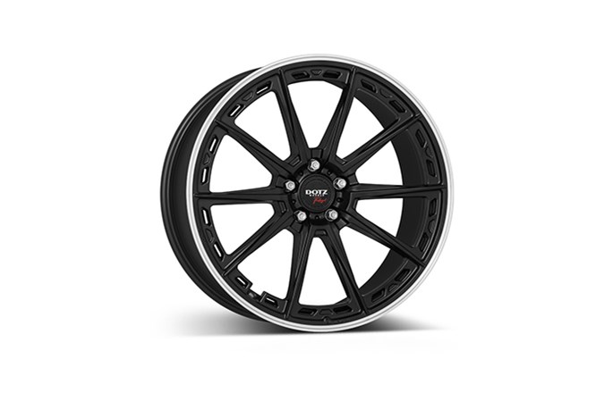 Dotz Sonoma Dark Black matt/polished lip