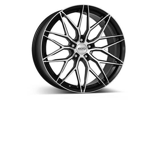 Dotz Suzuka Dark Black/polished 8,5X19 5/112 ET25 CB70,1