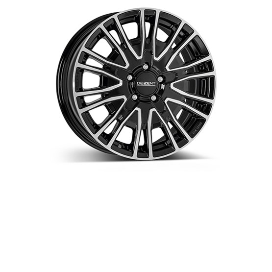 Dezent KE Dark Black/polished 7,5X18 5/120 ET45 CB65,1
