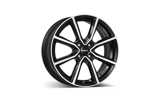 Dezent TN Dark Black/polished