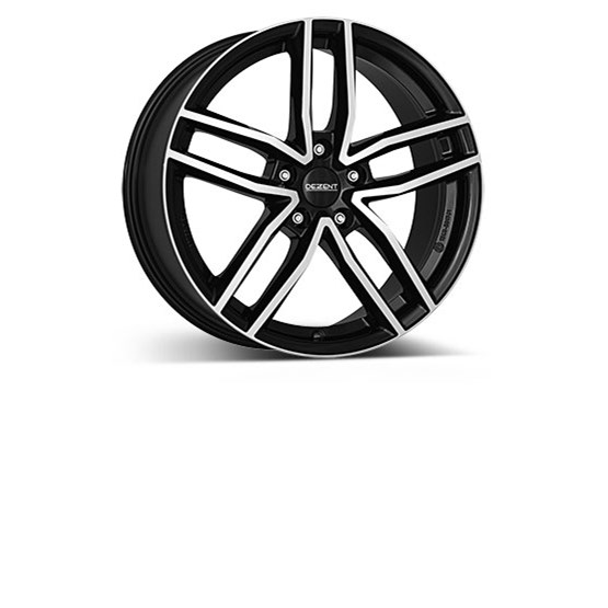 Dezent TR Dark Black/polished 7,5X18 5/112 ET49 CB66,6