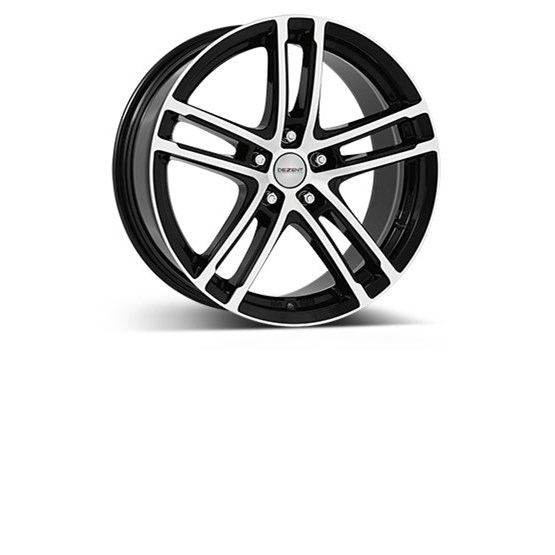 Dezent TZ-c Dark Black/polished 8X18 5/112 ET30 CB66,6
