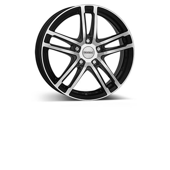 Dezent TZ Dark Black/polished 6,5X16 5/114,3 ET40 CB66,1