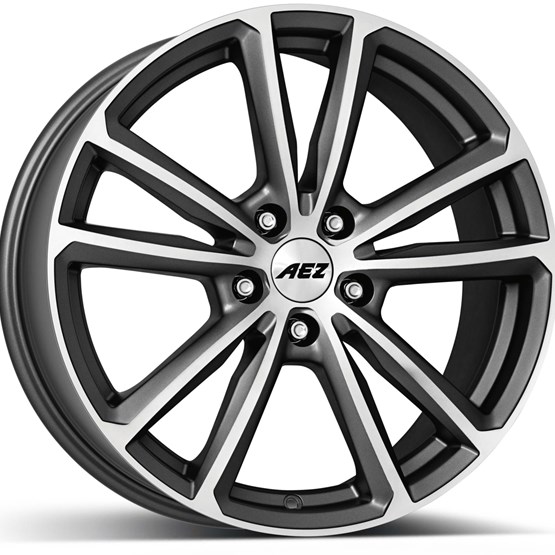 AEZ Tioga Titan Graphite matt/polished 7X17 5/108 ET48 CB70,1