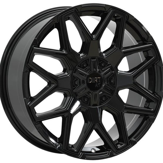 Dirt A.T D212 Glossblack  8X17 5/112/120 ET45 CB74,1