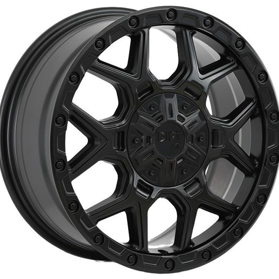 Dirt A.T D213 Flatblack  8X18 6/120/130 ET48 CB84,1