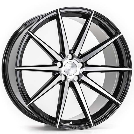 Imaz Wheels FF499 Black / Polished 9,5X19 5/114,3 ET42 CB74,1