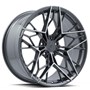 Imaz Wheels FF599 Glossy Titanium Brusched