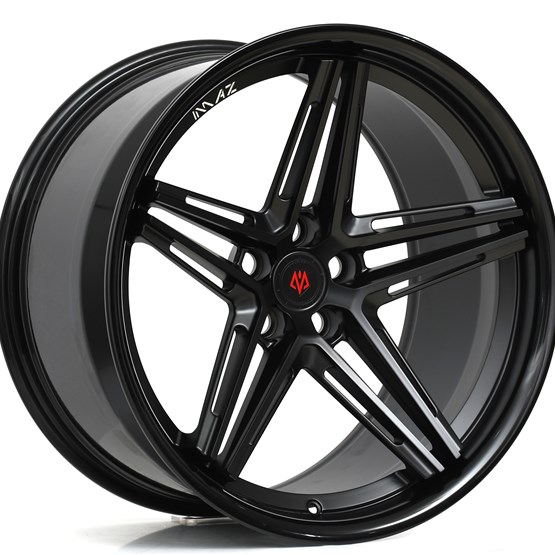 Imaz Wheels FF6 Black / Black Lip 10X20 5/120 ET42 CB74,1