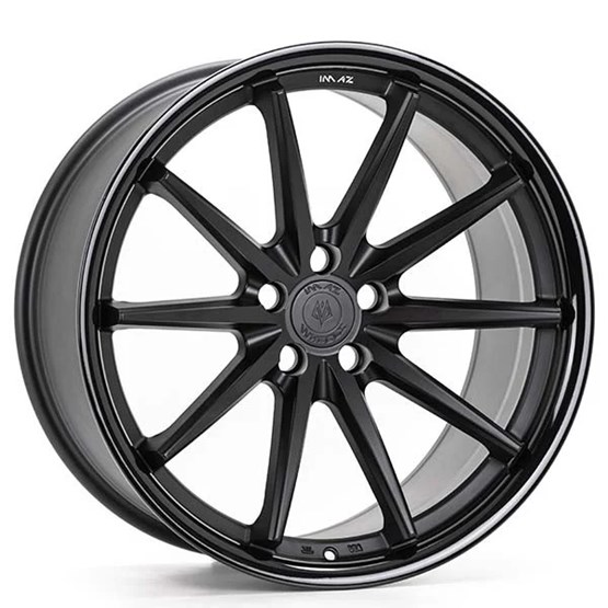 Imaz Wheels FF675 Black / Black Lip 10X20 5/112 ET42 CB74