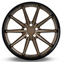 Imaz Wheels FF675 Bronze / Black Lip