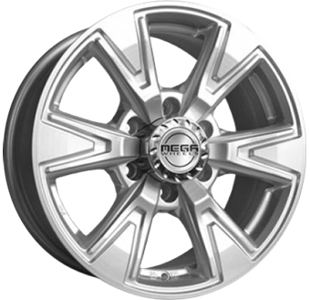 Mega Wheels Lynx Silver