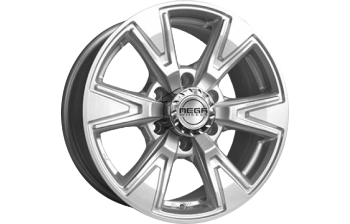 Mega Wheels Lynx Silver