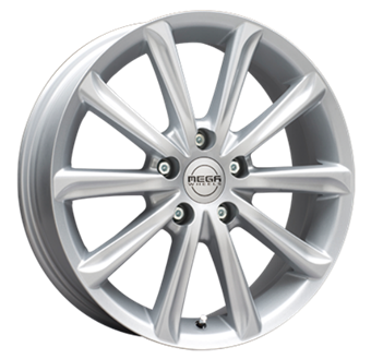 Mega Wheels Virgo Silver