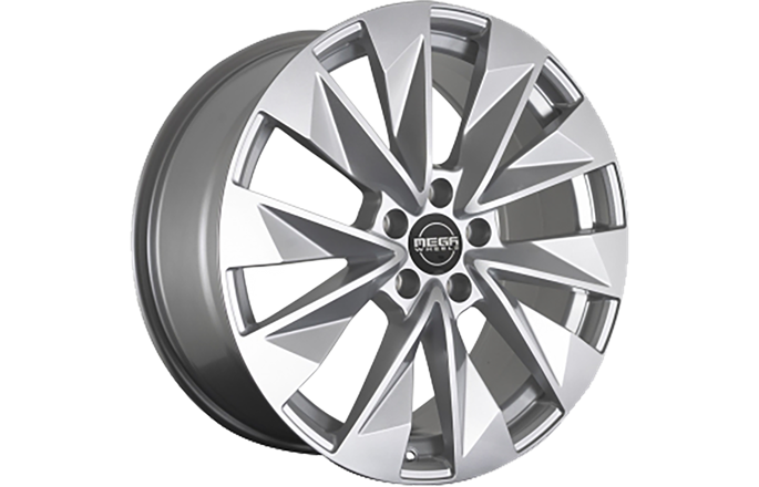 Mega Wheels Zenith Dark silver