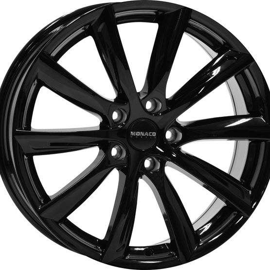 Monaco GP6 Gloss Black 8,5X19 5/112 ET45 CB66,5
