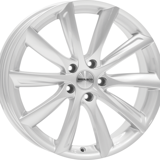 Monaco GP6 Silver 8,5X19 5/114,3 ET40 CB64,1