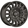 OZ Racing Rally Raid Matte Black Silver Lettering