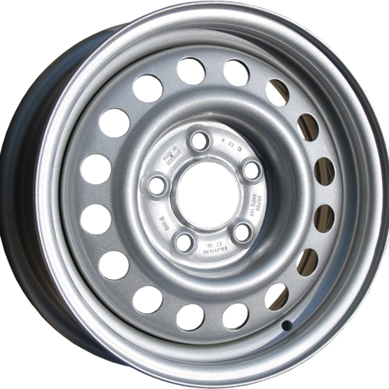Plåtfälg Släpvagn 740kg Silver 6X10 5/112 ET0 CB67,1