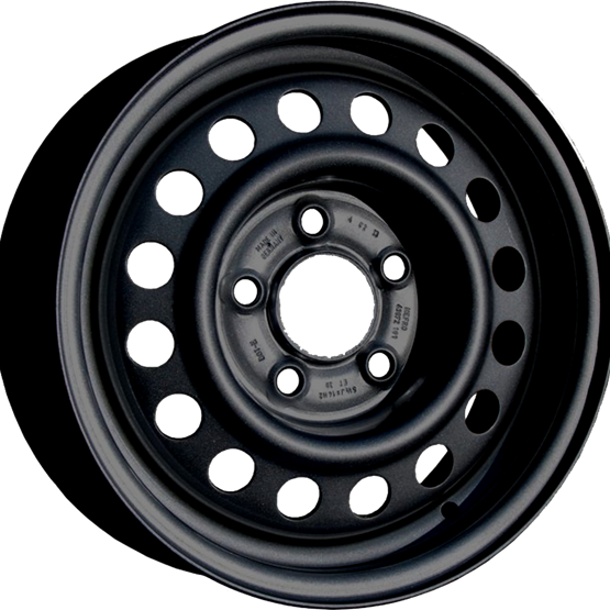 Plåtfälg Släpvagn 900kg Svart 6X15 5/112 ET30 CB66,6
