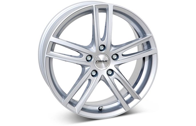 Prime Wheels Twin Silver
