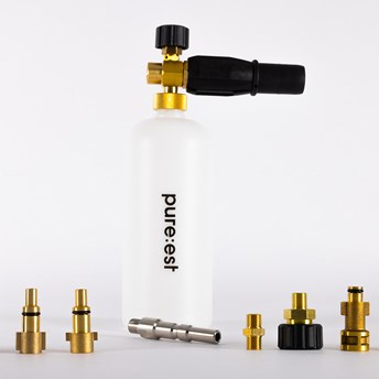 Pureest Foam Lance inklusive adaptrar