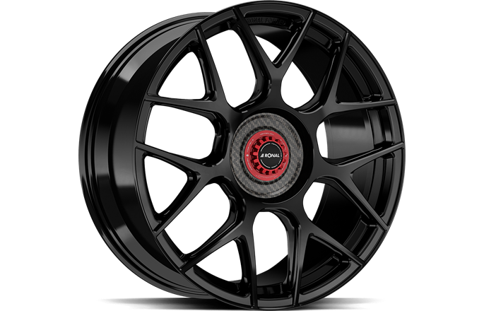 Ronal RF1 REV-CRR Jet Black Matt