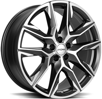 Ronal R71 Orbit Grey Matt Front Cut