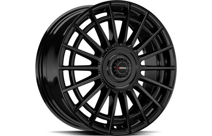 Ronal R73 REV-B Jet Black Matt