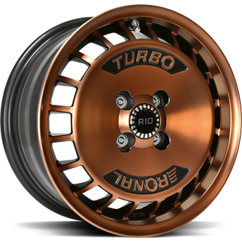 Ronal R10 TURBO Copper Matt Front Diamond Cut