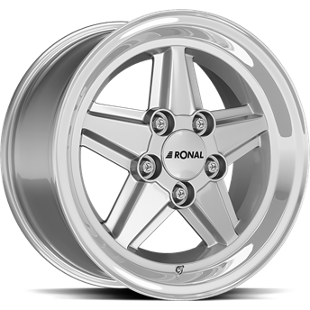 Ronal R9 Silver Rim Lip Cut
